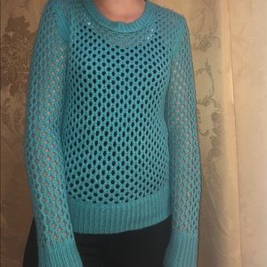 Turquoise sweater